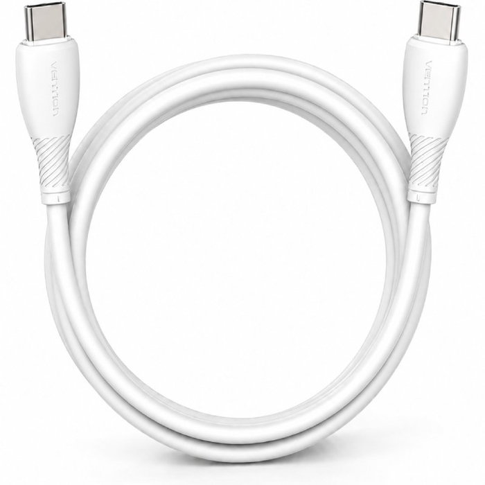 Vention Cable USB-C a USB-C 60W 2m Blanco TRVWH Vention Cable USB-C a USB-C 60W 2m Blanco TRVWH